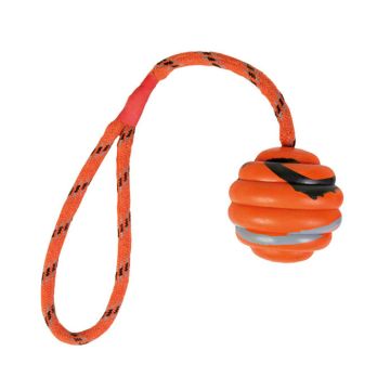 Trixie Παιχνίδι Σκύλου Μπάλα Κυματιστή σε Σχοινί 6cm/30cm