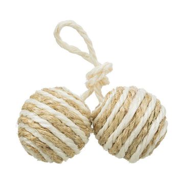 Trixie Παιχνίδι Γάτας Μπάλα Σχοινί με Catnip 4.5cm 2Τεμ