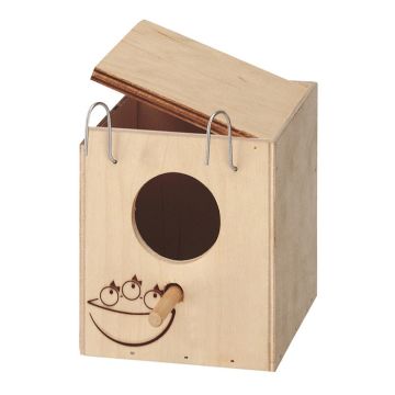 Ferplast Nido Mini Ξύλινη Φωλιά 11.5 x 12.5 x12 cm