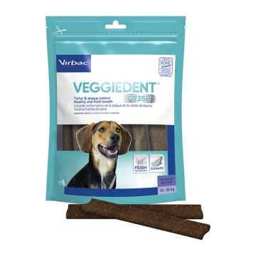 Veggiedent Sticks Μ 15τεμ
