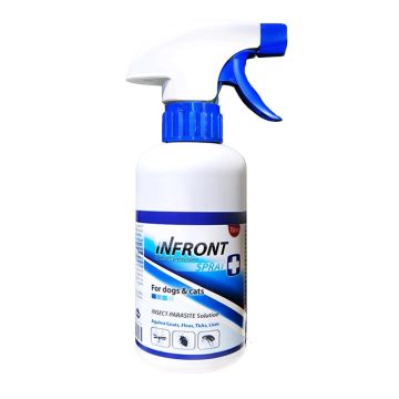Infront Αντιπαρασιτικό Σπρέι για Σκύλους & Γάτες 375ml