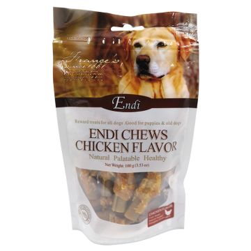 ENDI CHEWS N020 ROLLS CHICKEN FLAVOR 100G