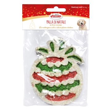 Λιχουδιά Σκύλου Χριστουγεννιάτικη Μπάλα 11.5cm
