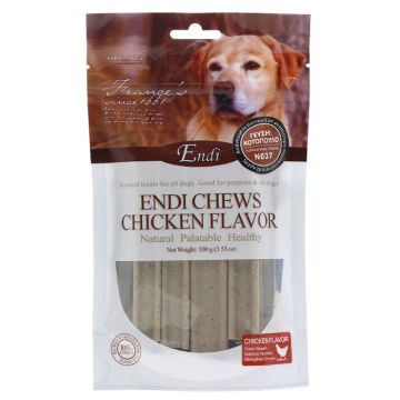 Endi Chews N037 Chickεν Flavor L Dental Bone 100G