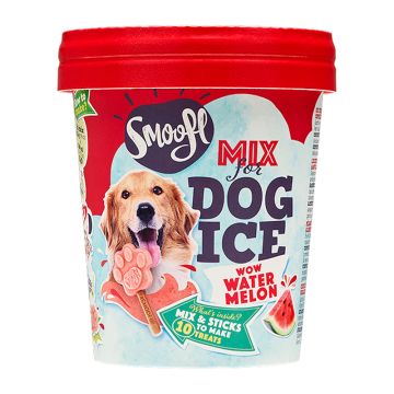 Smoofl Adult Μείγμα για Παγωτό Σκύλου Καρπούζι 100gr & 10 Sticks