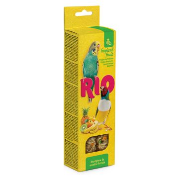 Rio Sticks Tropical Fruit Για Παπαγαλάκια & Εξωτικά Πουλιά (2Τεμ)