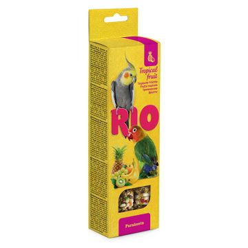 Rio Sticks Tropical Fruit Για Μεσαίους Παπαγάλους (2Τεμ)