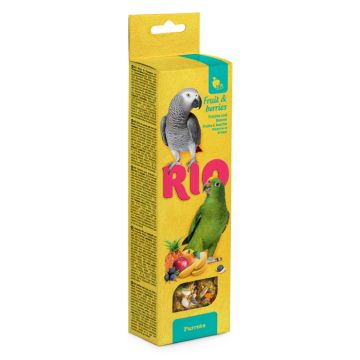 Rio Sticks Fruit & Berries Για Μεγάλους Παπαγάλους (2Τεμ)