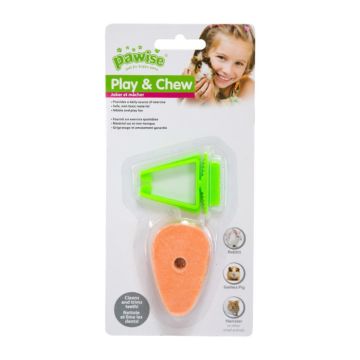 Pawise Λιχουδιές Τρωκτικών Carrot Toy/Clip