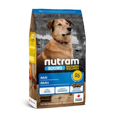 Nutram S6 Sound Balanced Wellness Adult Με Κοτόπουλο 2Kg