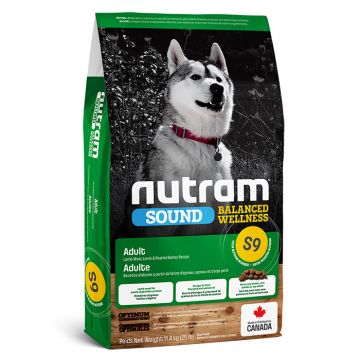 Nutram S9 Sound Balanced Wellness Adult Με Αρνί 11.4Kg