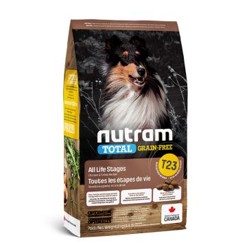 Nutram T23 Total Grain-Free Με Κοτόπουλο & Γαλοπούλα 2Kg