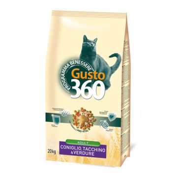 Gusto Με Κουνέλι, Γαλοπούλα & Λαχανικά 20Kg