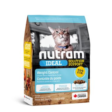 Nutram I12 Ideal Solution Support Weight Control Με Κοτόπουλο 1.13Kg