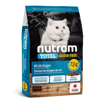 Nutram T24 Total Grain-Free Με Σολομό & Πέστροφα  5.4Kg