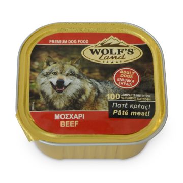 Wolf's Land Allucup Adult Με Μοσχάρι 300G