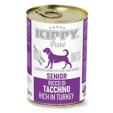 Kippy Senior Σκύλου Πατέ Με Γαλοπούλα 400G