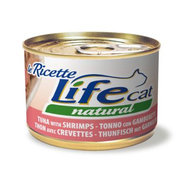 Life Cat Με Τόνο & Γαρίδες 150G
