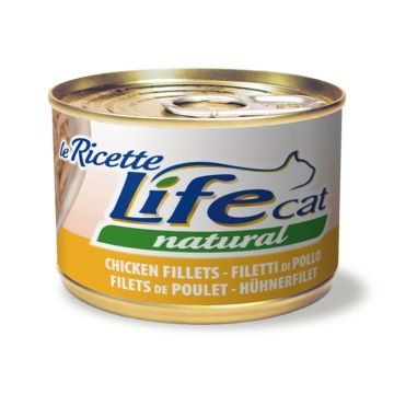 Life Cat Με Φιλετάκια Κοτόπουλου 150G