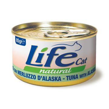 Life Cat Με Τόνο & Μπακαλιάρο 85G