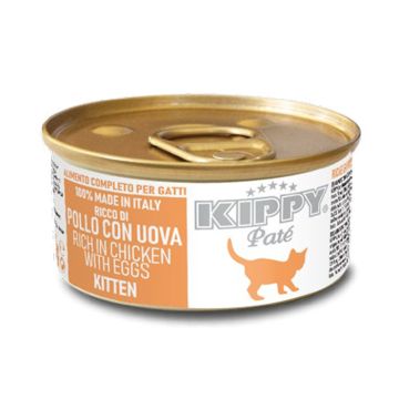 Kippy Γάτας Πατέ Kitten Με Κοτόπουλο 85G