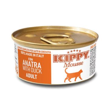 Kippy Γάτας Μους Sterilised Με Πάπια 85G