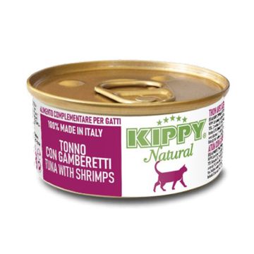 Kippy Γάτας Natural Με Τόνο & Γαρίδες 70G