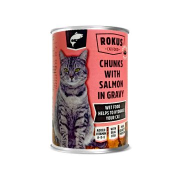 Rokus Γάτας Με Σολομό 415G