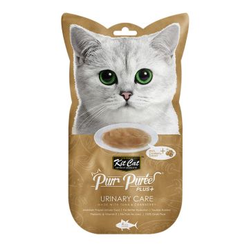 Kit Cat Purr Puree Plus Γάτας Urinary Με Τόνο 60G