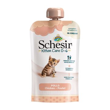 Schesir Kitten Cream Με Κοτόπουλο 150G