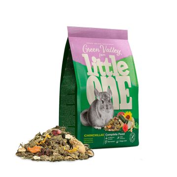 Little One "Green Valley" Τροφή Για Τσιντσιλά 750G