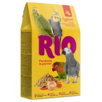 Rio Eggfood Για Μεσαίους & Μεγάλους Παπαγάλους 250G