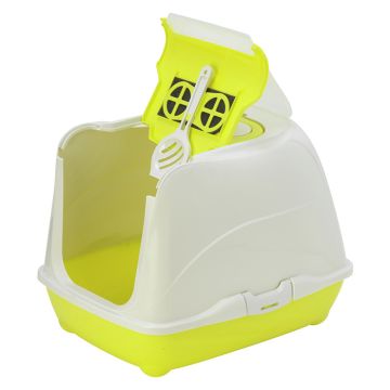 Moderna Flip Cat 50 Large Lemon Τουαλέτα Γάτας 50x39x37cm