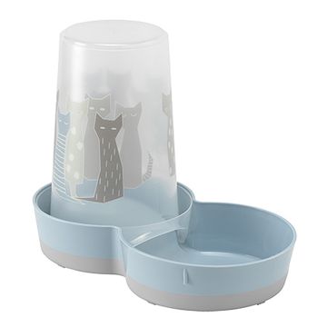 Moderna Αυτόματη Ταΐστρα-Ποτίστρα Tasty Maasai Μπλε 1.5L