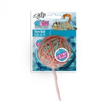 AFP Παιχνίδι Γάτας Μπάλα Knotty Habit Yarn 5.5cm με Catnip