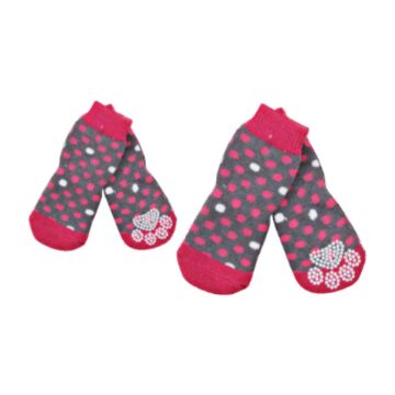 Pawise Κάλτσες Σκύλου Πουά XS-6cm 4τμχ