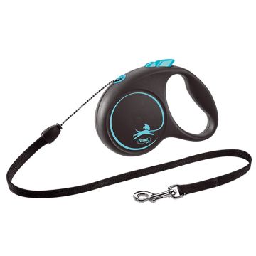 Flexi Black Design S Cord Μπλε 5M