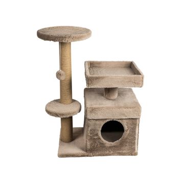 Zoo Toys Ονυχοδρόμιο Γάτας Μπεζ 39x72x87cm