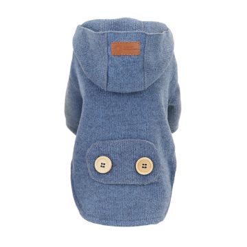 Pet Παλτό Μπλε M 25cm
