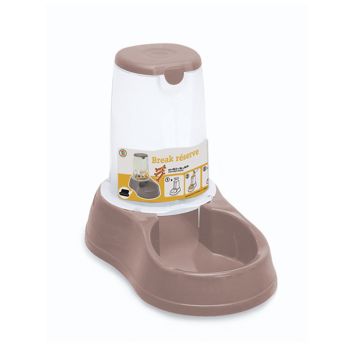 Stefanplast Break Reserve Cibo 1.5Lt Ταΐστρα Καφέ