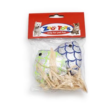 Pet Παιχνίδι Γάτας Ψάρι με Ουρά 6cm 2τεμ