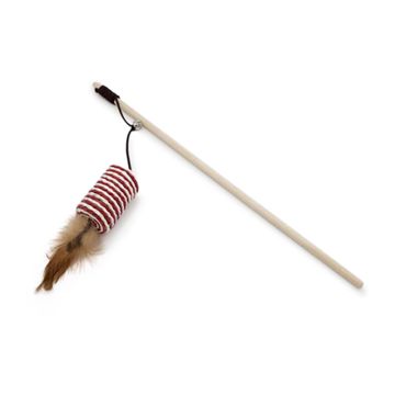 Pet Παιχνίδι Γάτας Teaser Ξύλινο με Ρολό 39cm