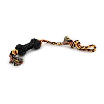 Pet Παιχνίδι Σκύλου TPR Κόκαλο με Σχοινί 43cm