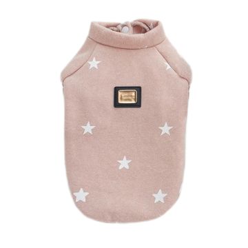 Pet Μπλούζα Σκύλου Ροζ Με Αστέρια S 20cm