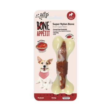 AFP Παιχνίδι Σκύλου Nylon Bon Appetit Beef L 21cm