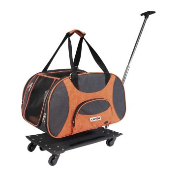 Camon Τσάντα Μεταφοράς με Τρόλεϋ 53x31x31cm