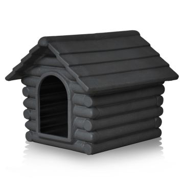 Telcom Rifugio Grande Σπίτι Σκύλου Γραφίτης 106x86x78cm
