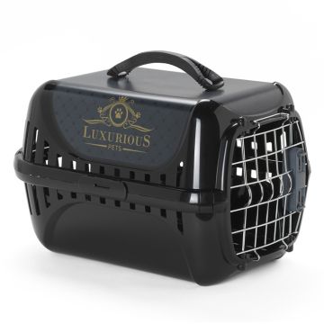 Moderna Trendy Runner Spring Lock Door Luxurious Κλουβί Μεταφοράς 49.4x32.2x30.4cm