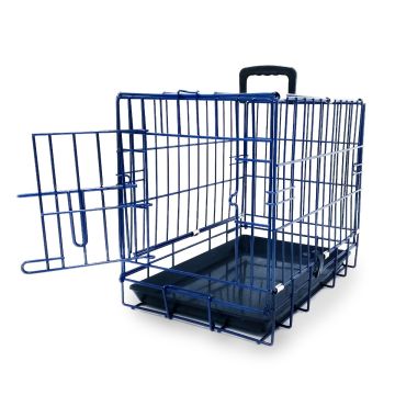 Crate Μεταλλικό Κλουβί Μπλε 93x57.50x65cm