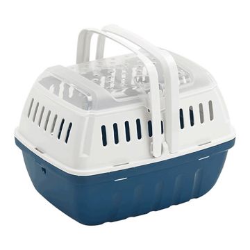 Moderna Κλουβί Μεταφοράς Hipster Small Blue Berry 23x17x16cm